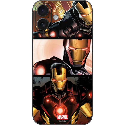 Marvel Iron Man Three Panel iPhone 16 Plus Skin